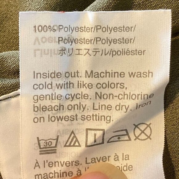 J. Crew Lace Tee Shirt Green Size 6 - Picture 6 of 6